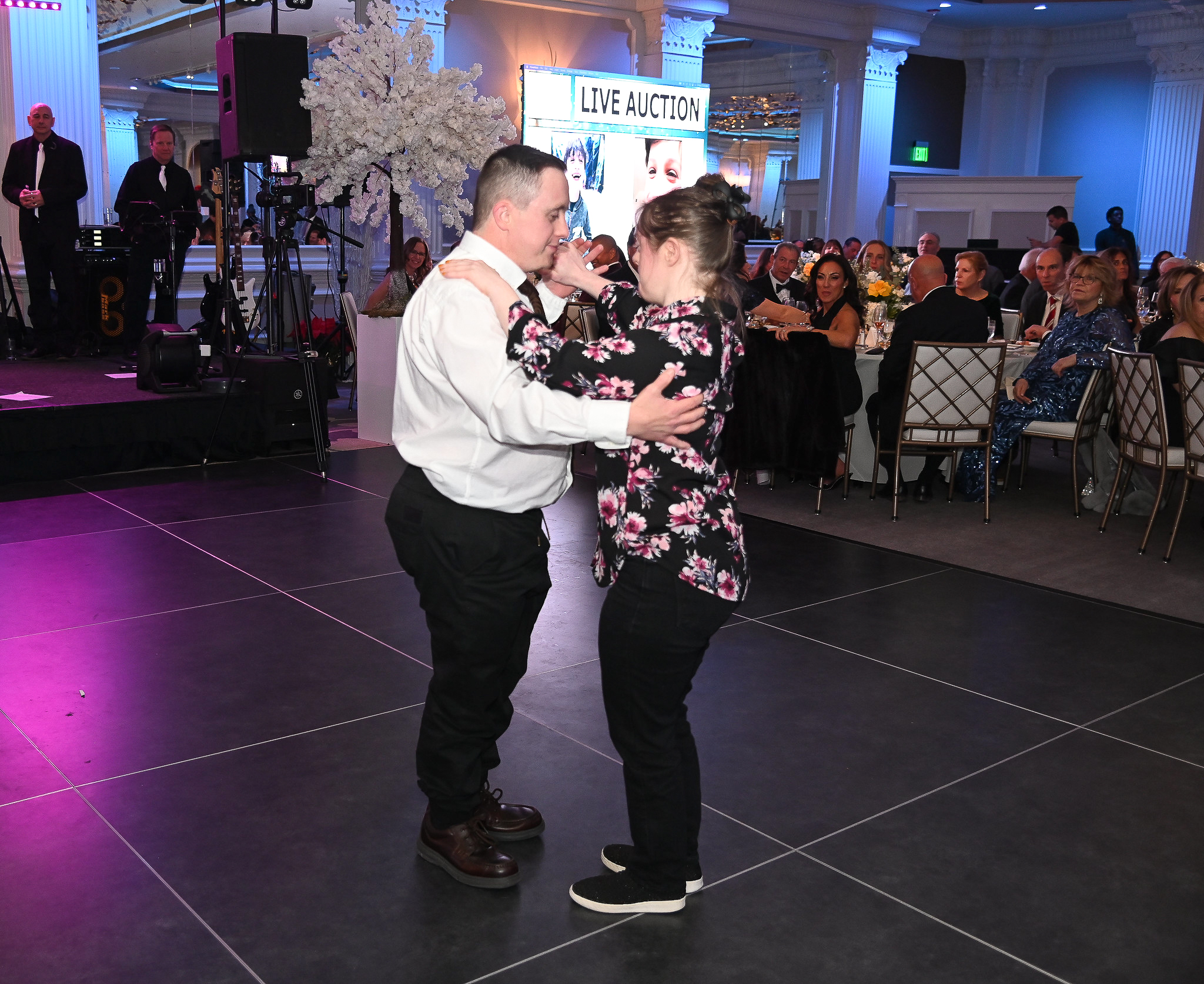 Brett Blomquist & Megan Brucato from the Life's WORC Westbury group home