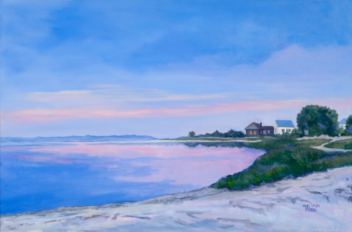 "Twilight at the Point" - December 5, 2025 Dan's Papers cover art (full) by Casey Chalem Anderson