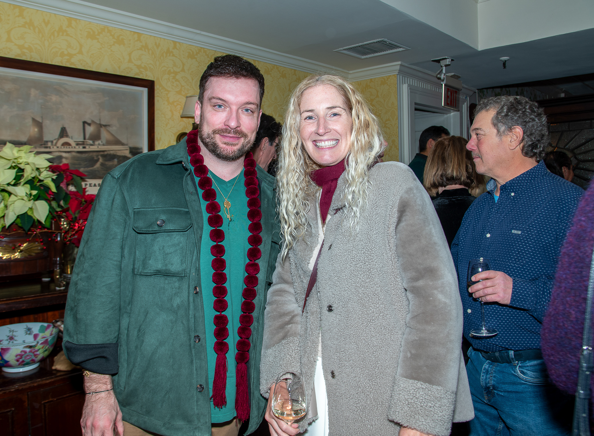 Chris Coffee and Megan Chiarello