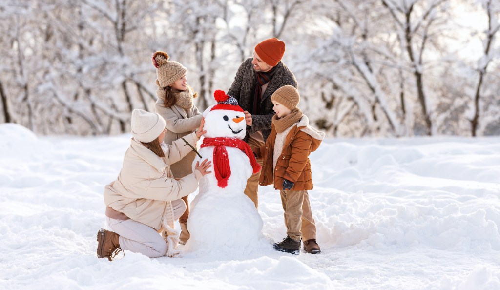 Bundle up and have some winter family fun with your kids!