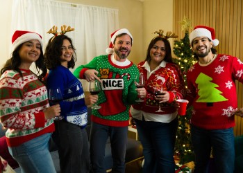 It's ugly sweater party season in the Hamptons