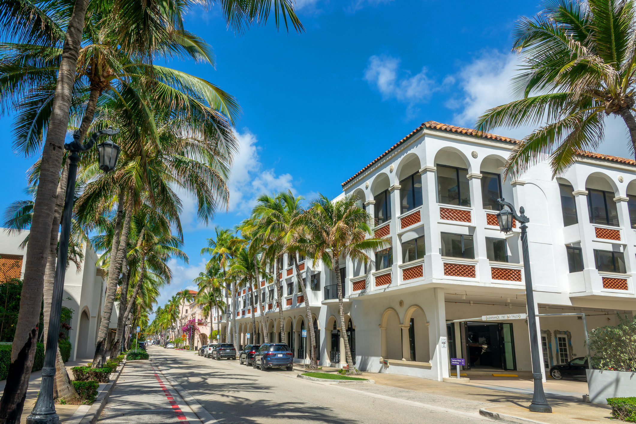 Worth Avenue luxury shopping district in Palm Beach, Florida (Getty Images)