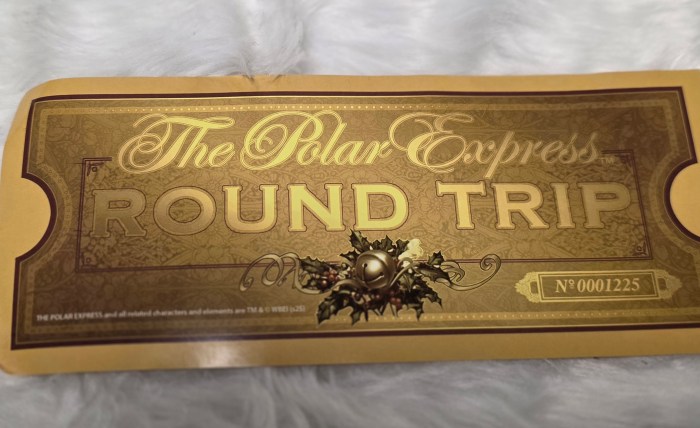 The golden ticket to the North Pole.