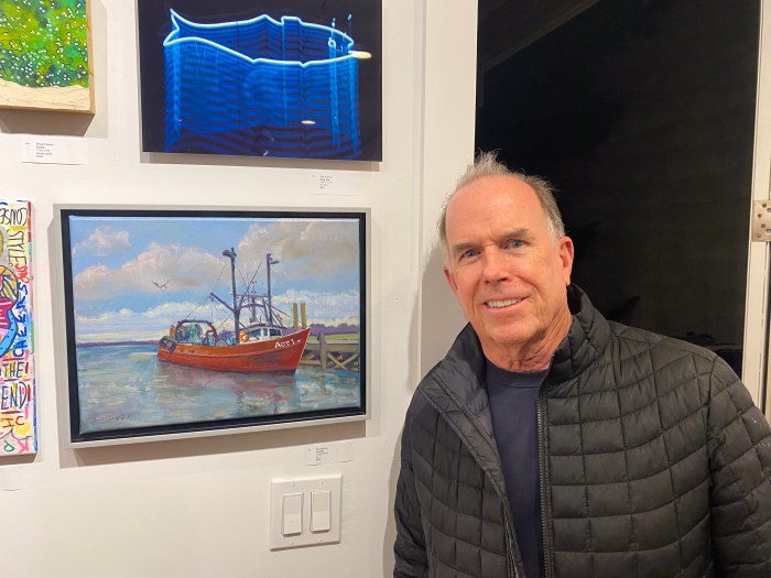 Bob Sullivan at The Lucore Art in Montauk