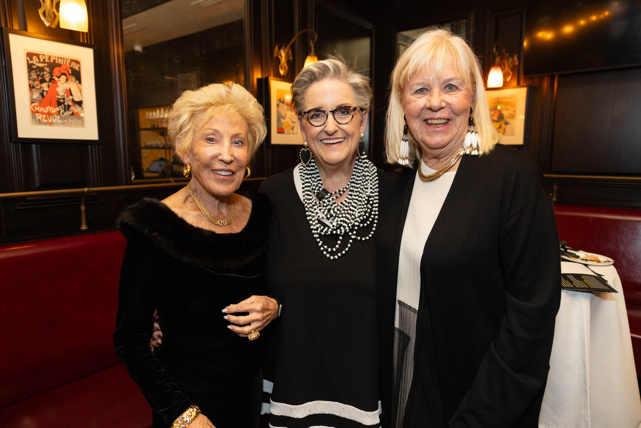 Janet Gusman, Christa Dombraski and Sarmite Bulte