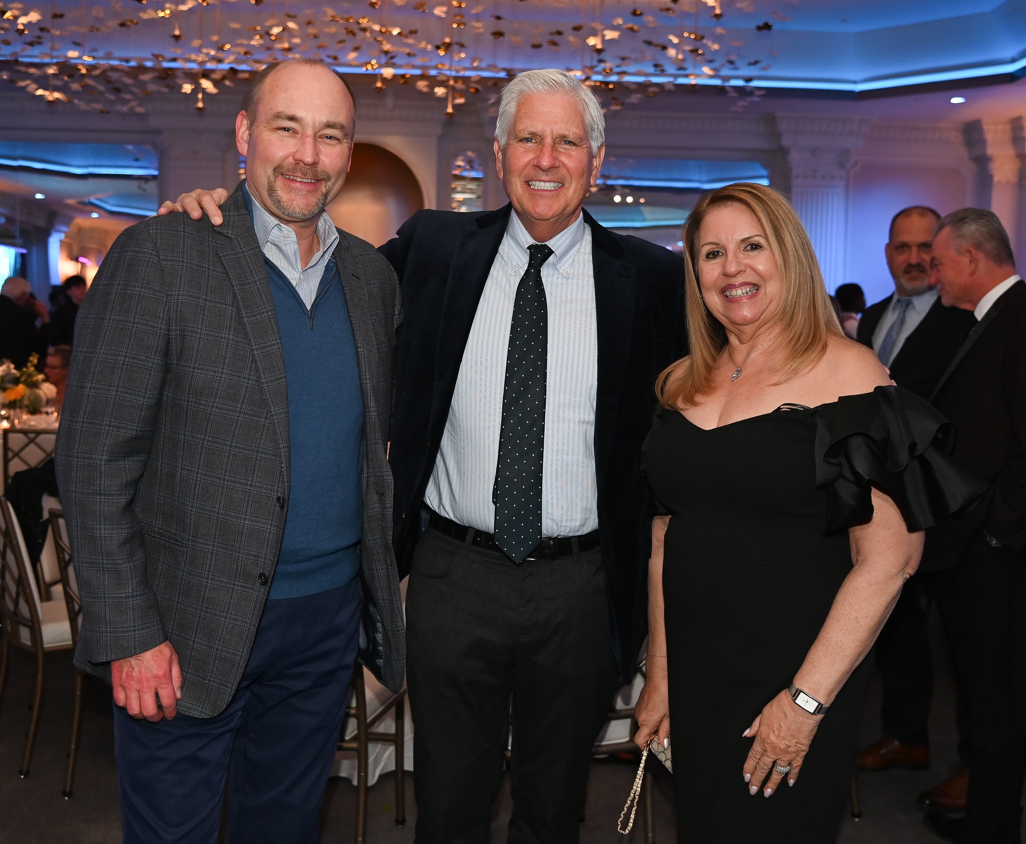 Jason Lipiec, Bruce Blakeman, Elizabeth Custodio