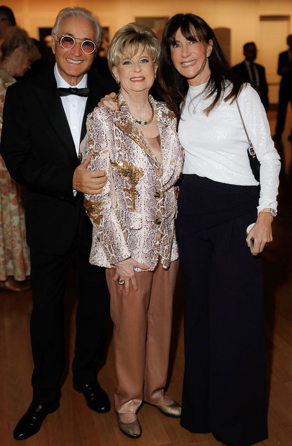 Larry and Michelle Gould, Sandra Cahn