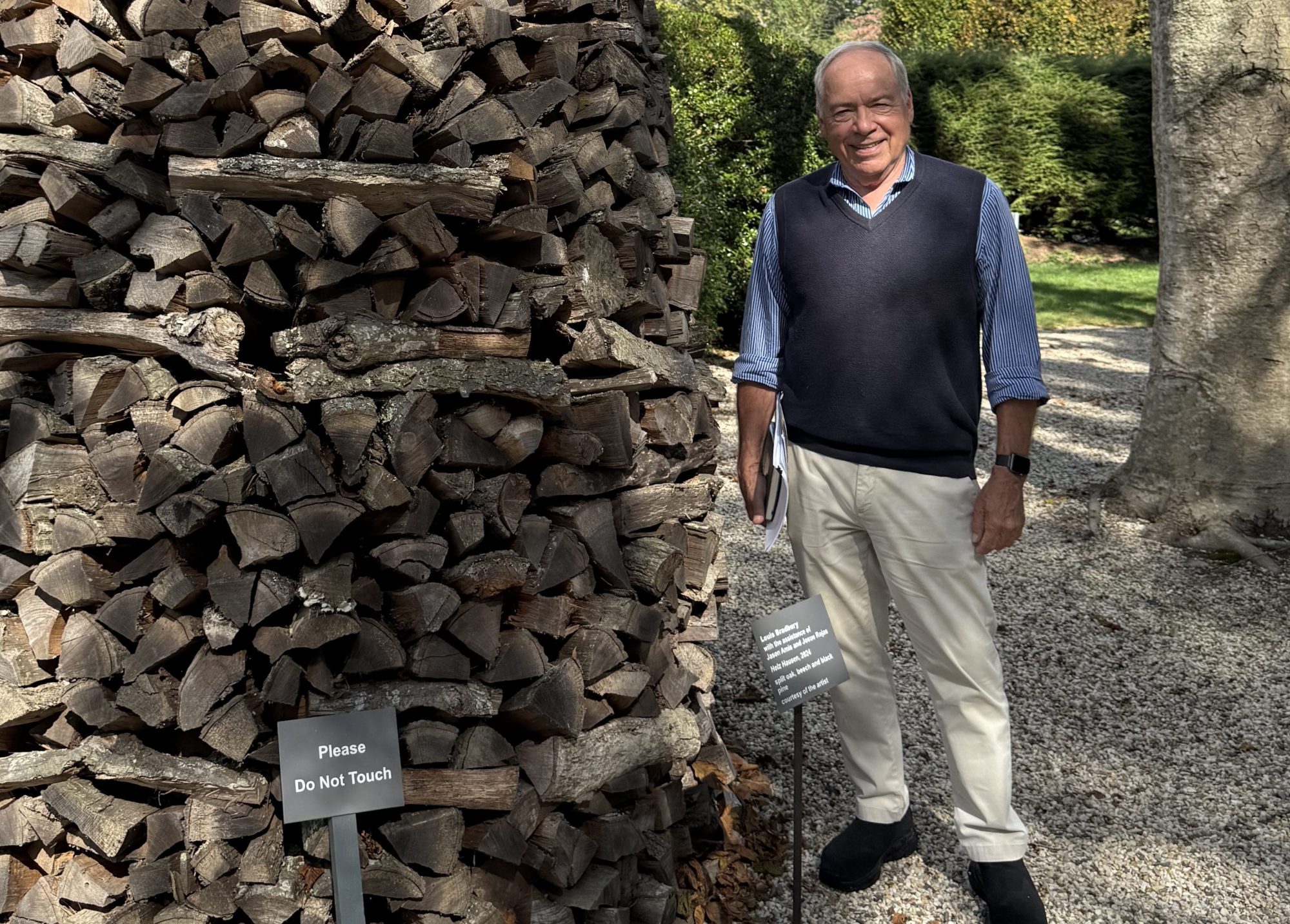 Louis Bradbury of LongHouse Reserve.