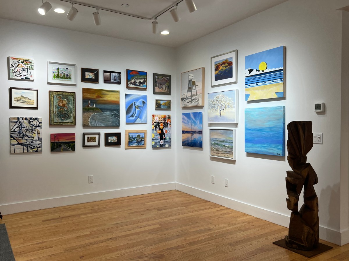 The Lucore Art Exhibit in Montauk.