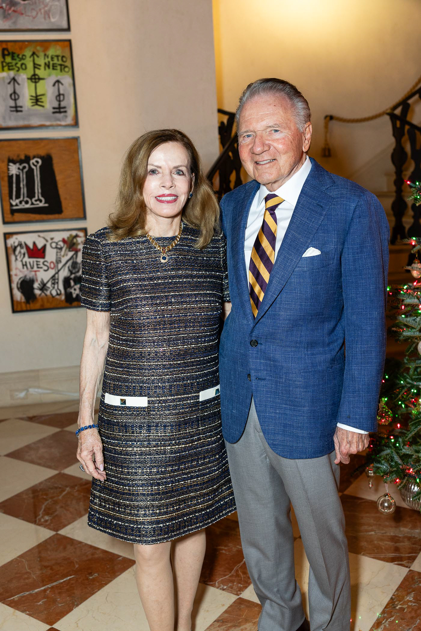 Lynne Wheat and Thomas Peterffy