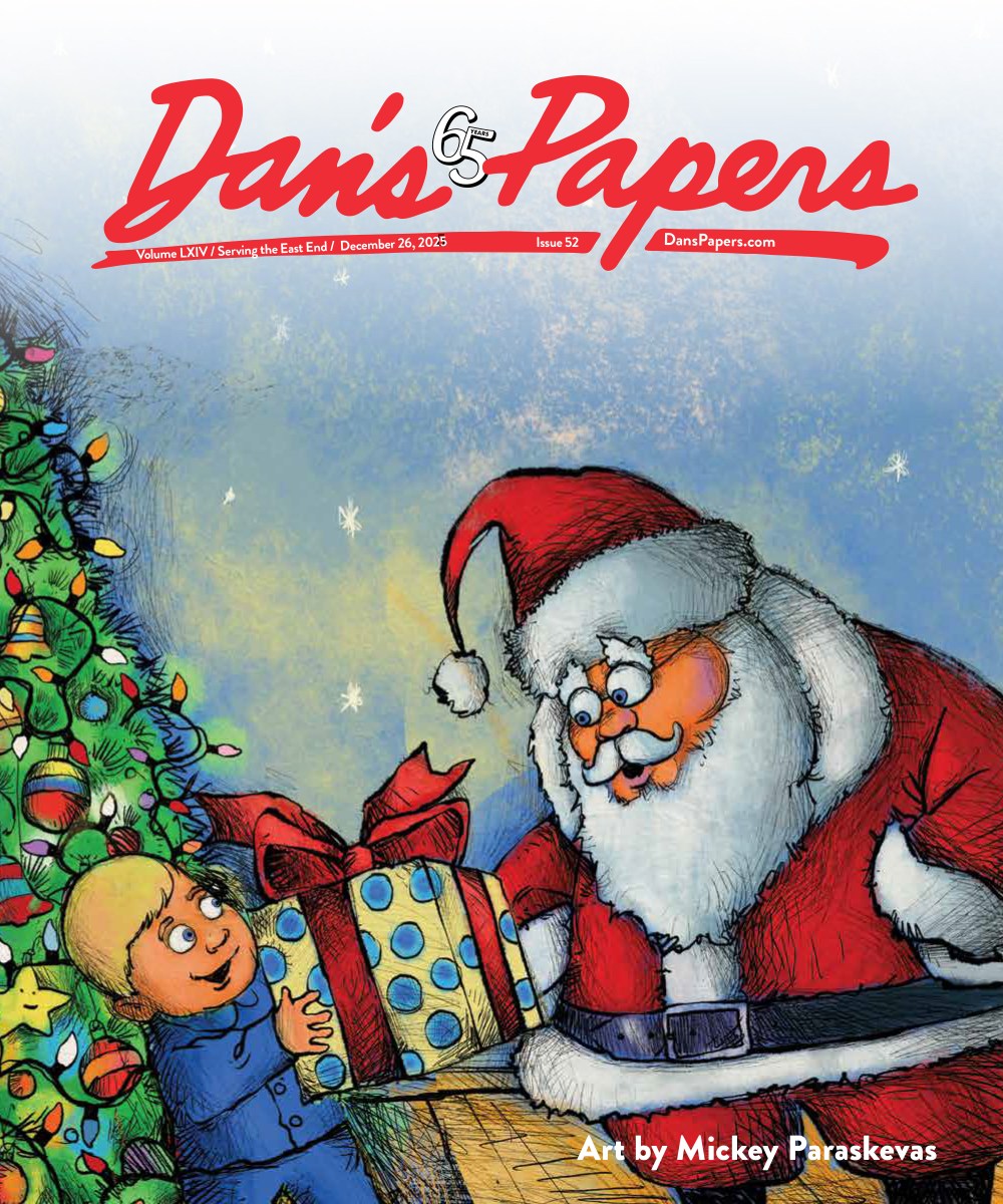 December 26, 2025 Dan's Papers cover art by Mickey Paraskevas