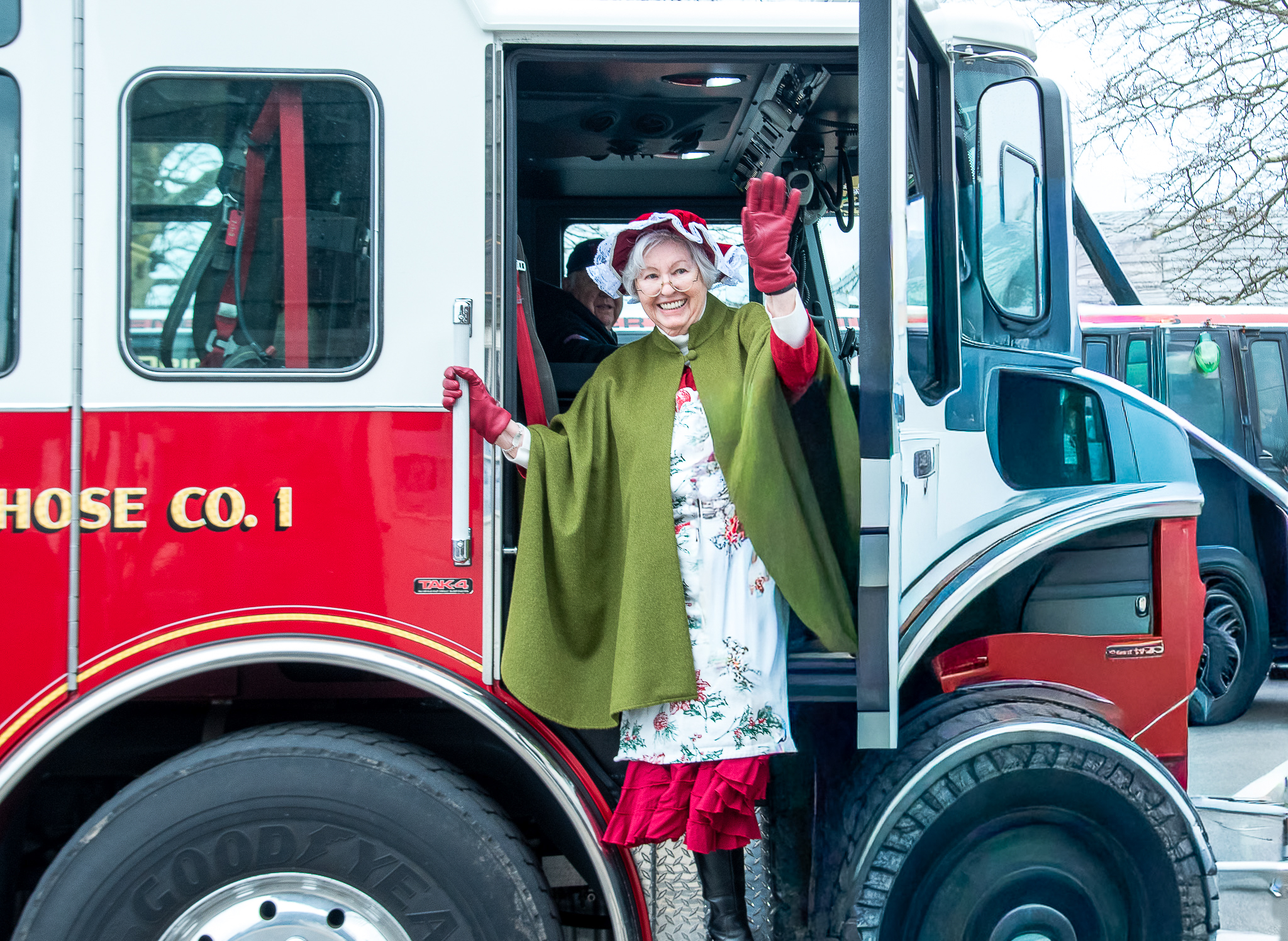 Mrs. Claus arrives in Sag Harbor