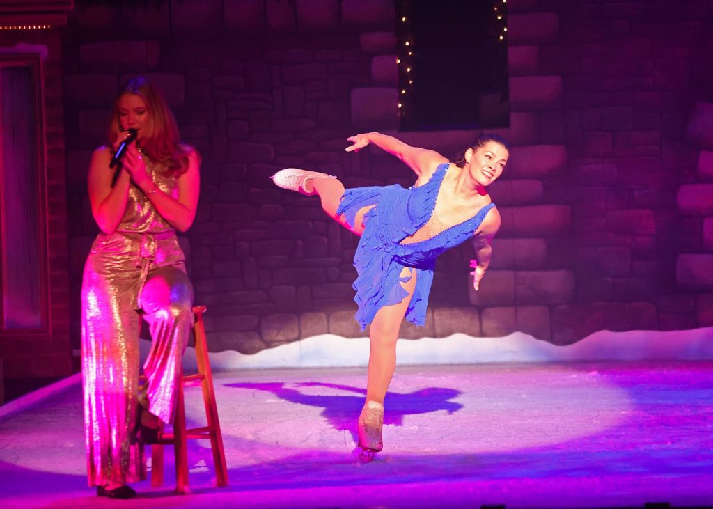 Nancy Kerrigan and Shannon Gibbons in Holiday Spectacular on Ice.