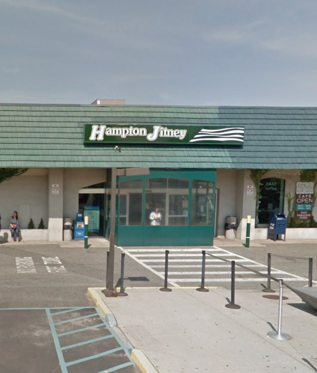 The Omni building/Jitney stop in Southampton