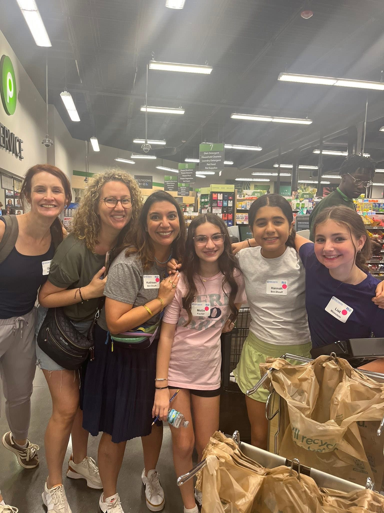 Oshrat Weinstein, Lauren Fischer, Kathleen Ben-Shoaff, Mollie Fischer, Hannah Ben-Shoaff, Liat Weinstein