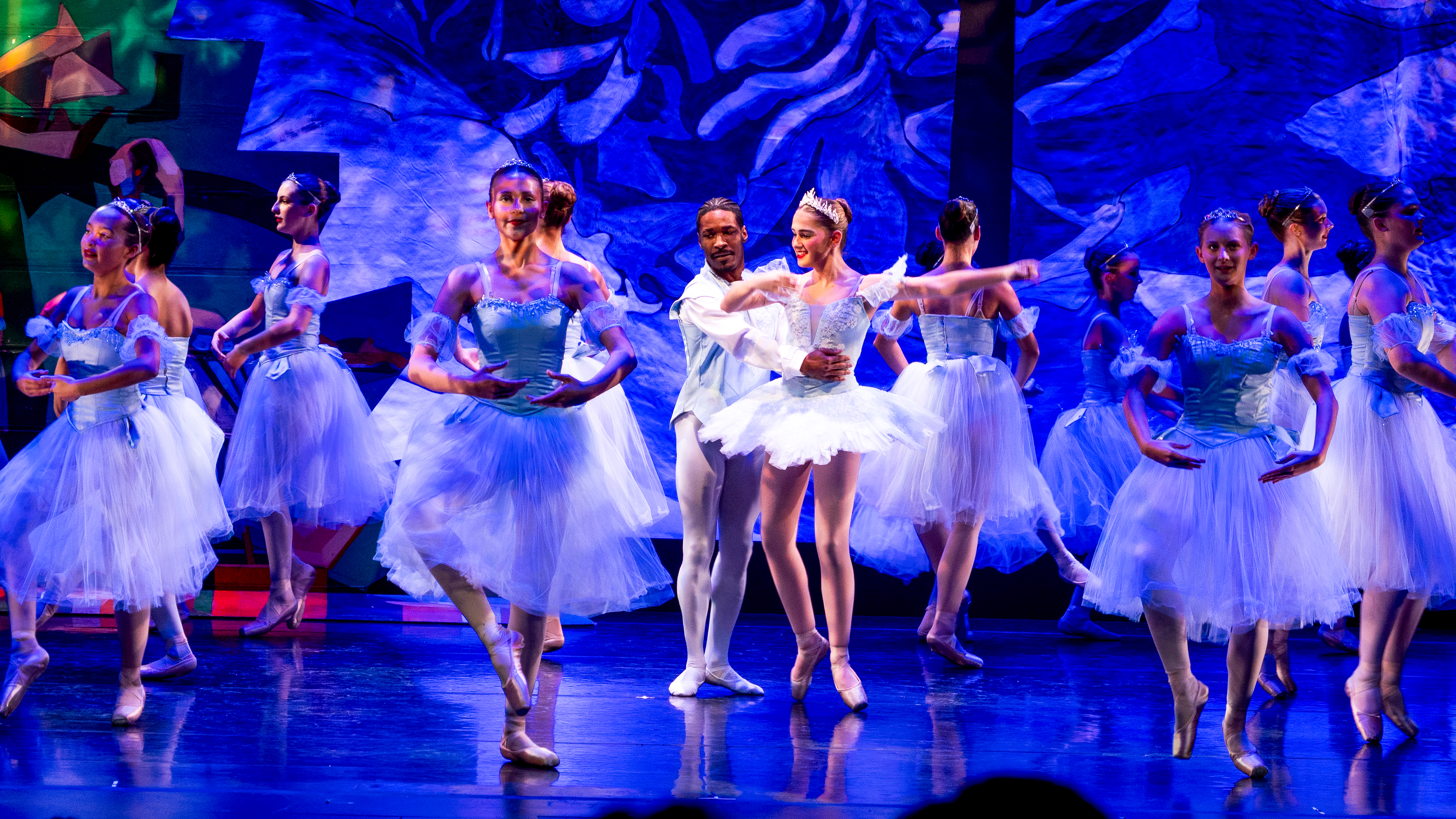 Shoshana Sobey, Malik Berry, Snow King and Queen