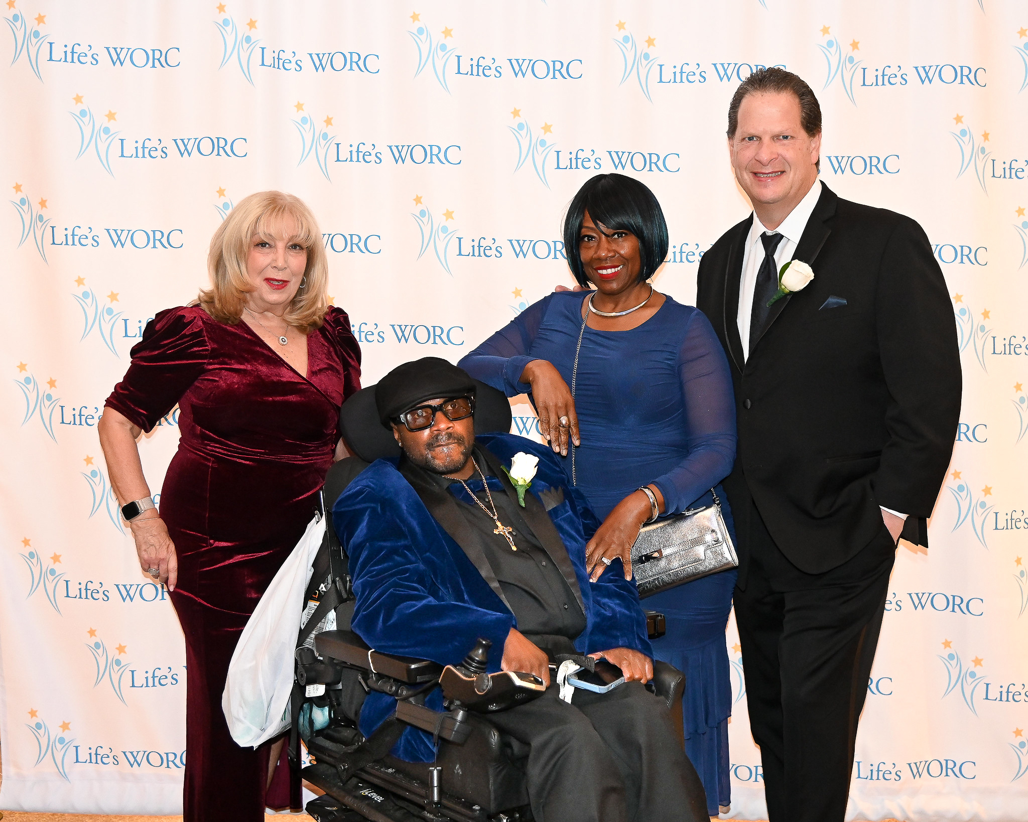 Tina Moreno, honoree Anthony Barker, Michelle Mace & John Pfeifer