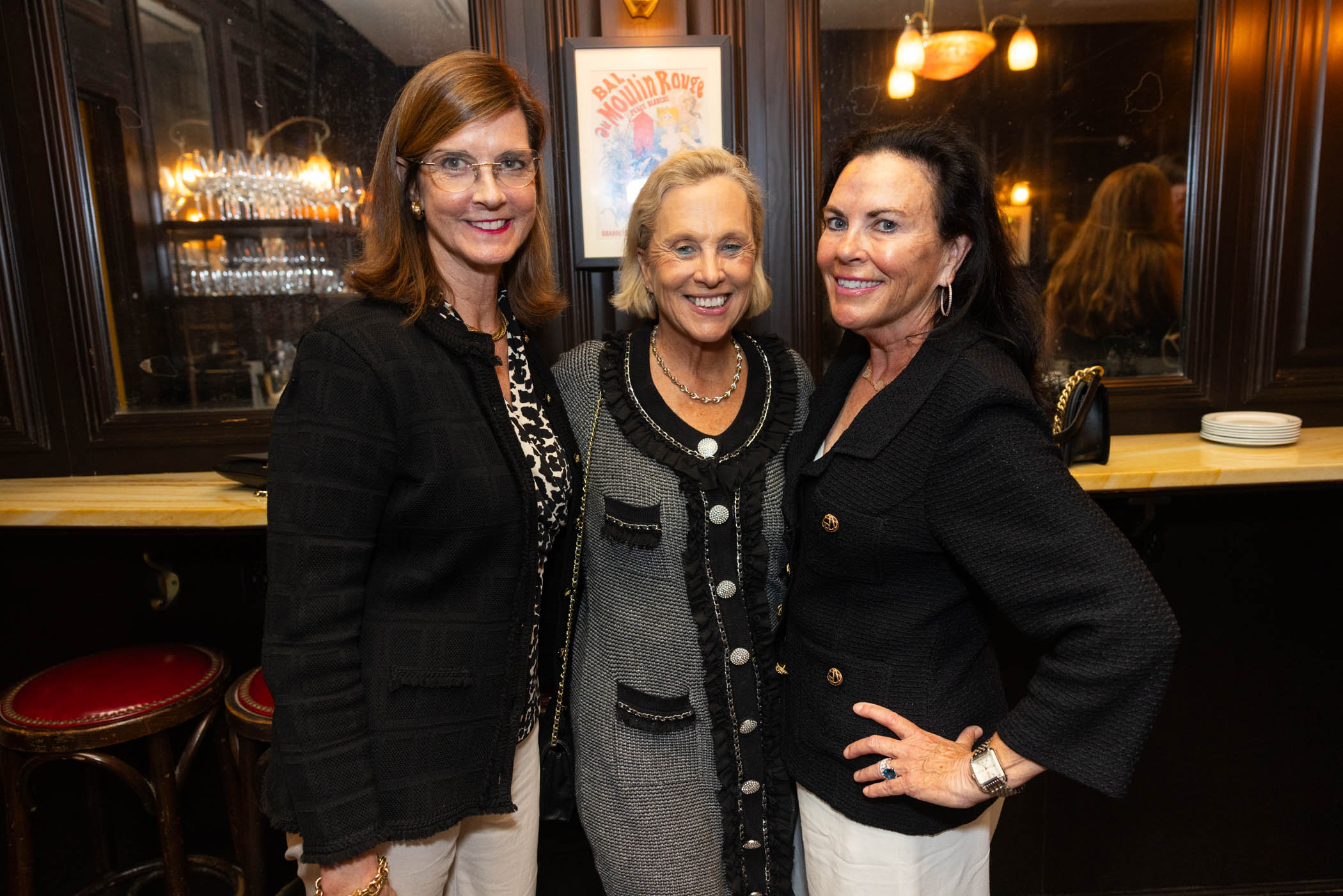 Veronica Whitlock, Mel Davis and Maureen Hurley