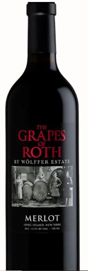 Wolffer Grapes of Roth Merlot. 