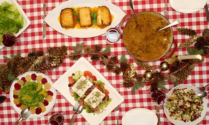 A spread at Calissa – which remains open through the offseason.