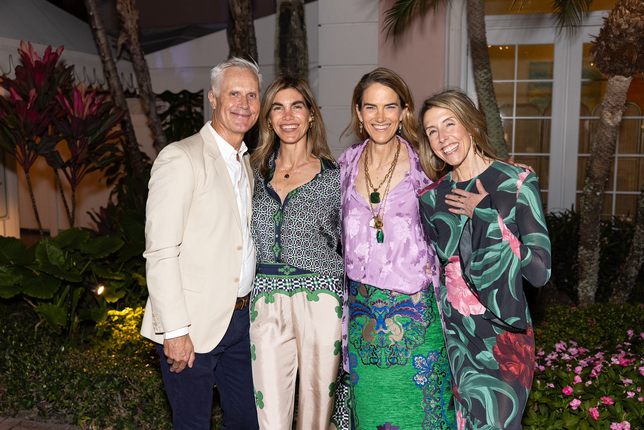 Malcolm Carfrae, Delfina Blaquier, J.J. Martin