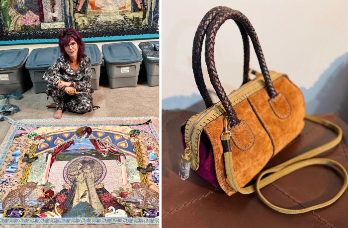 Amy Zerner and her Bliss Barrel Bag collaboration with Carlos Falchi