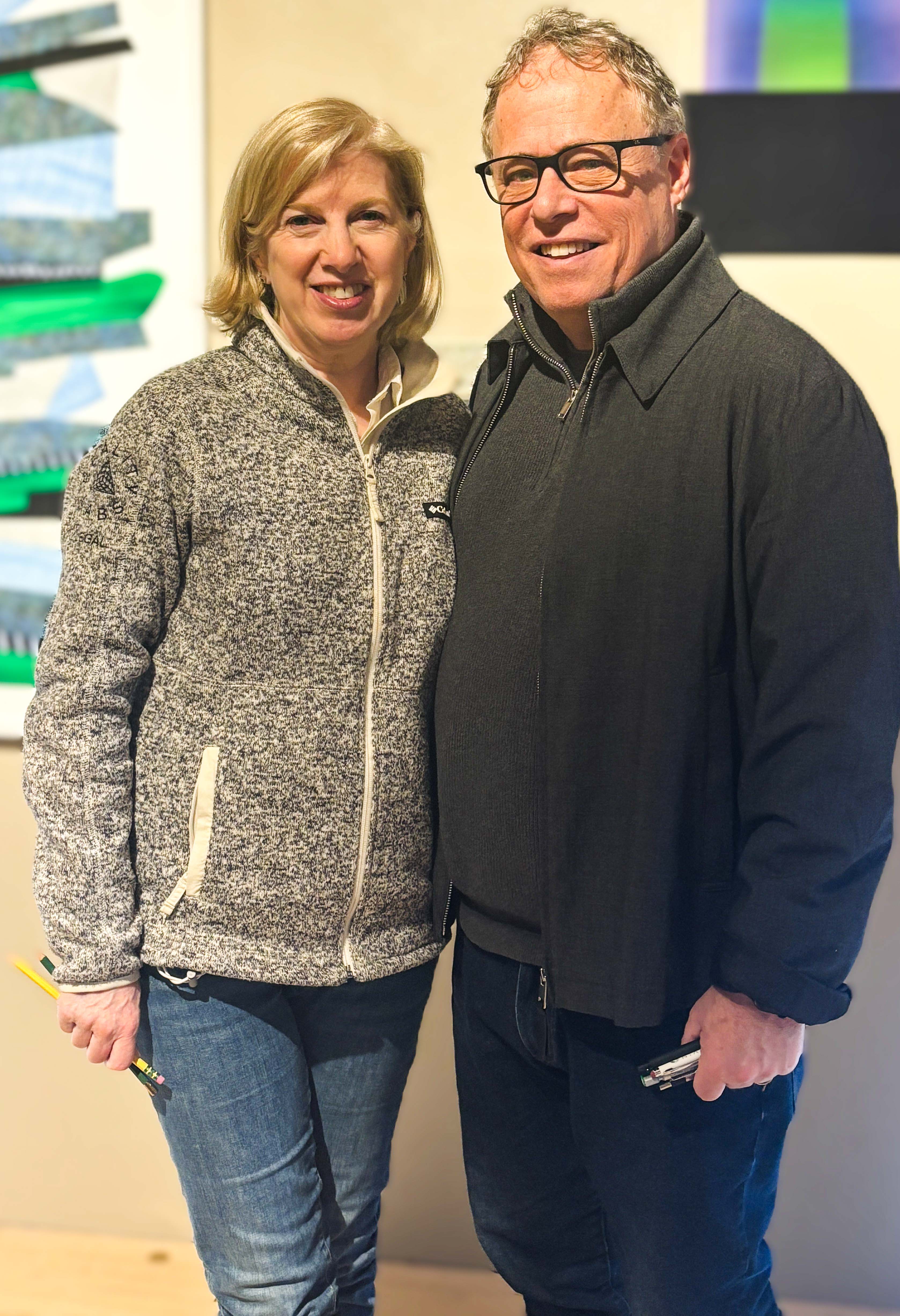 Andrea Lewis and David Allan