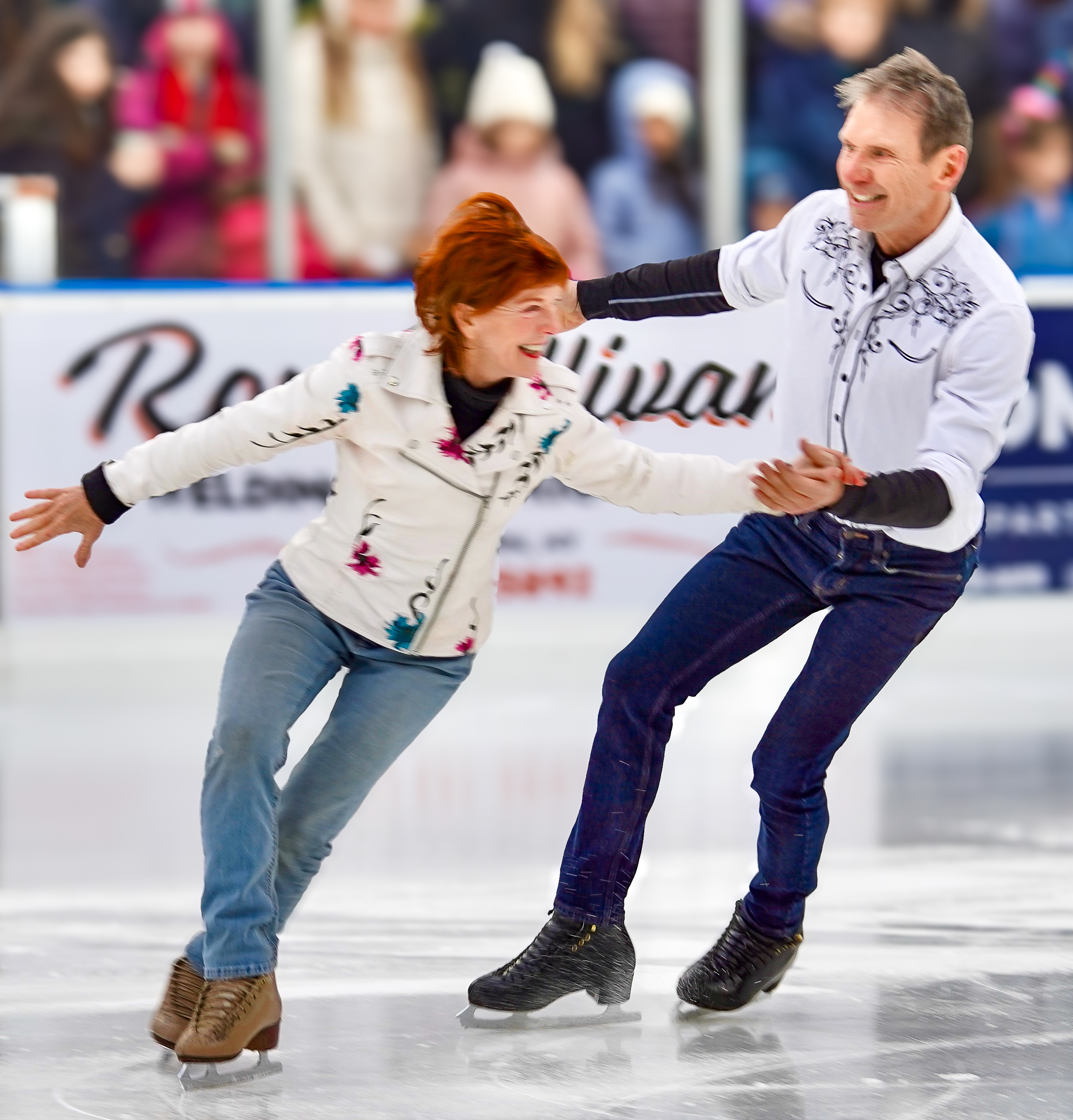 Skating Pair: Anita Hartshorn & Frank Sweiding