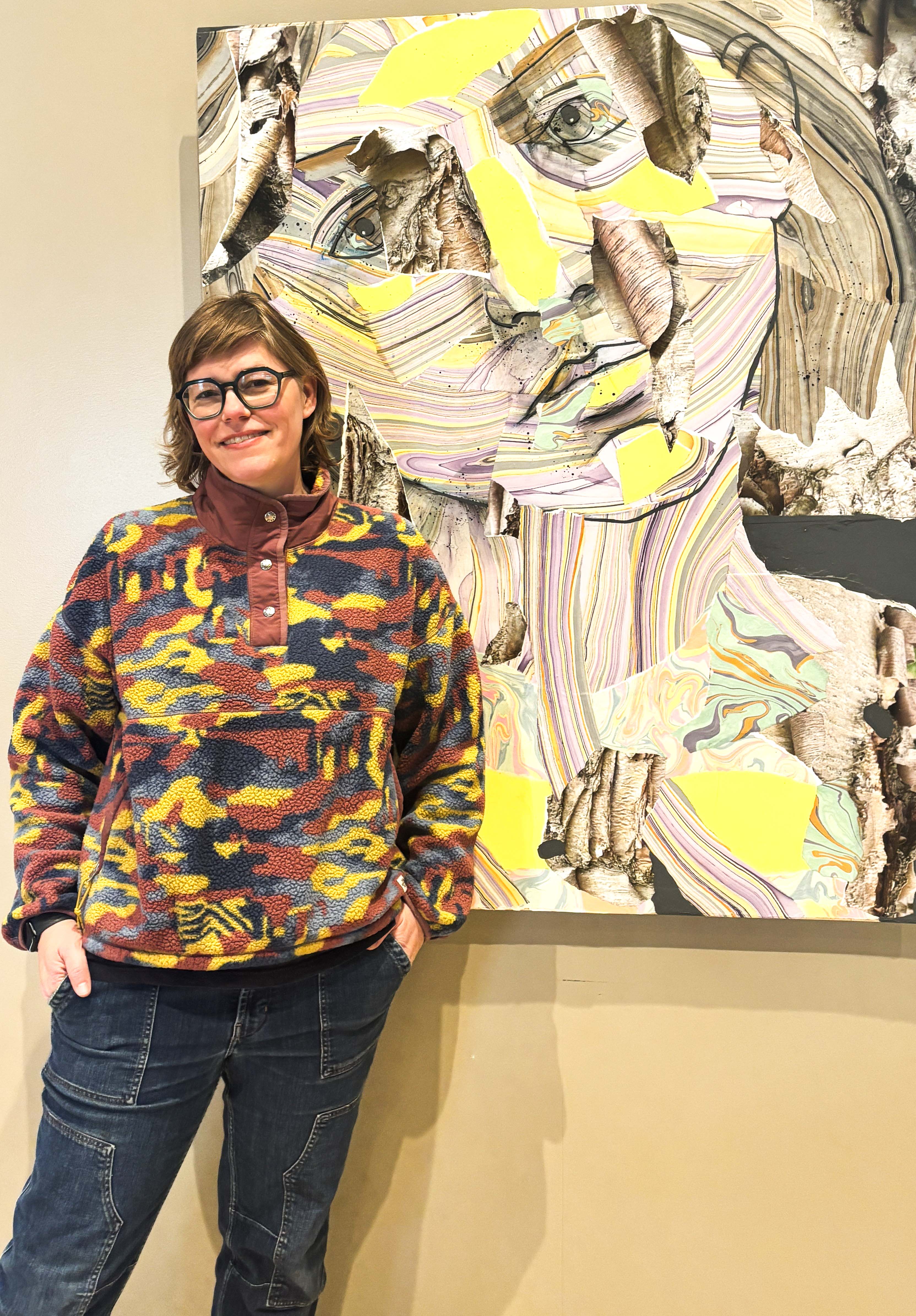 Artist Jackie Hoving