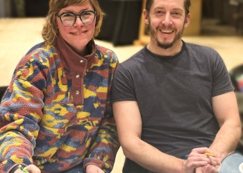 Artist's Jackie Hoving, Norm Paris