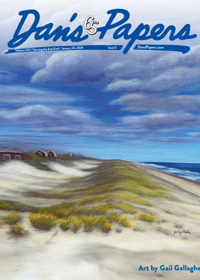 January 23, 2026 Dan's Papers cover art by Gail Gallagher