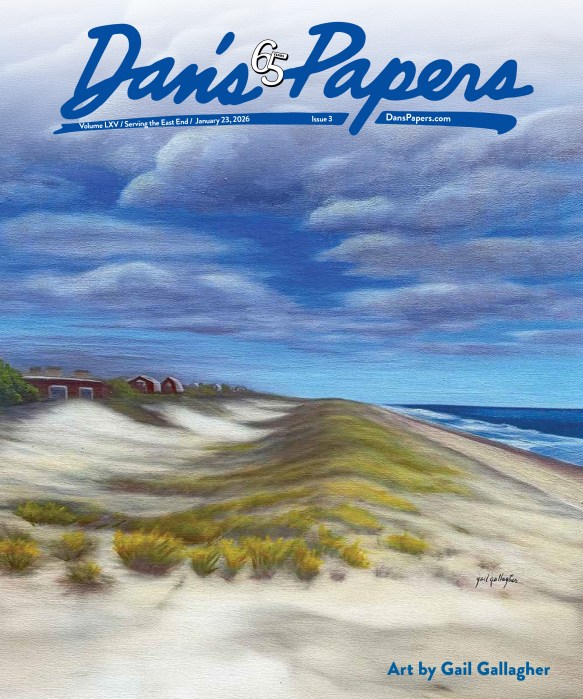 January 23, 2026 Dan's Papers cover art by Gail Gallagher