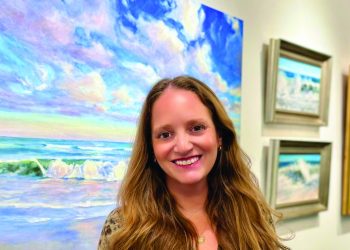 Sea and cityscape artist, Christine D’Addario.