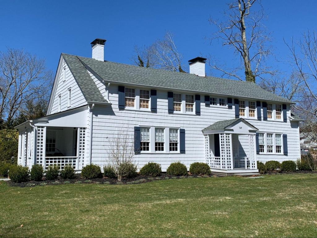East Facade of Austin Tuthill Family House Viewed from South Country Road