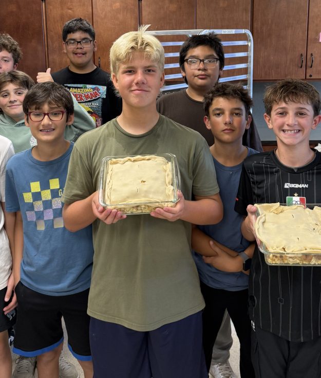 Southampton Intermediate School students celebrate a win in Cornell University’s New York Agriculture in the Classroom Mac and Cheese Challenge