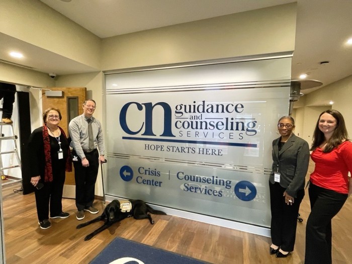 Arnie at CN Guidance and Counseling's 24 hour center