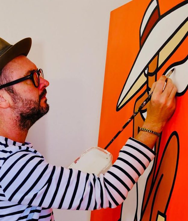 Alan Walsh painting, Courtesy DTR Modern