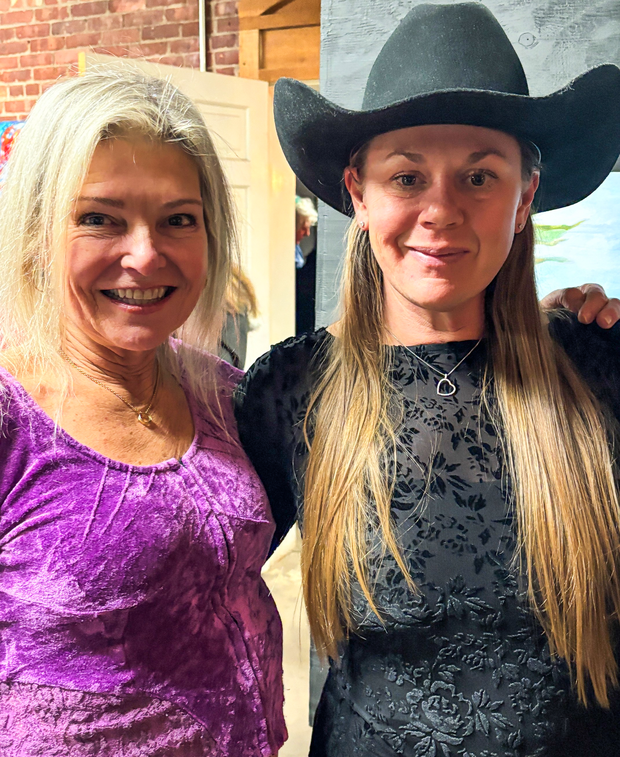 Artist Lauren Matzen, Curator Dana Frances Hilbert