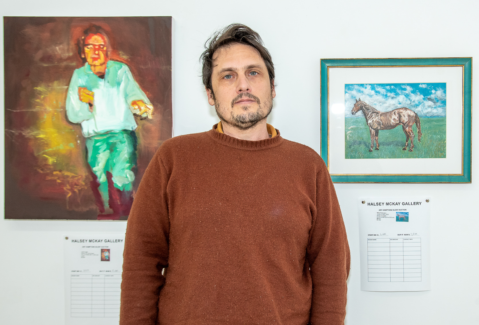 Artist Miles Partington