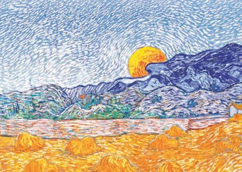 February 27, 2026 Dan's Papers cover art by Vincent van Gogh, 'Landscape with Wheat Sheaves” (1889), Rijksmuseum, Amsterdam. Courtesy Theodore Feder, HIP/Art Resource, N.Y.