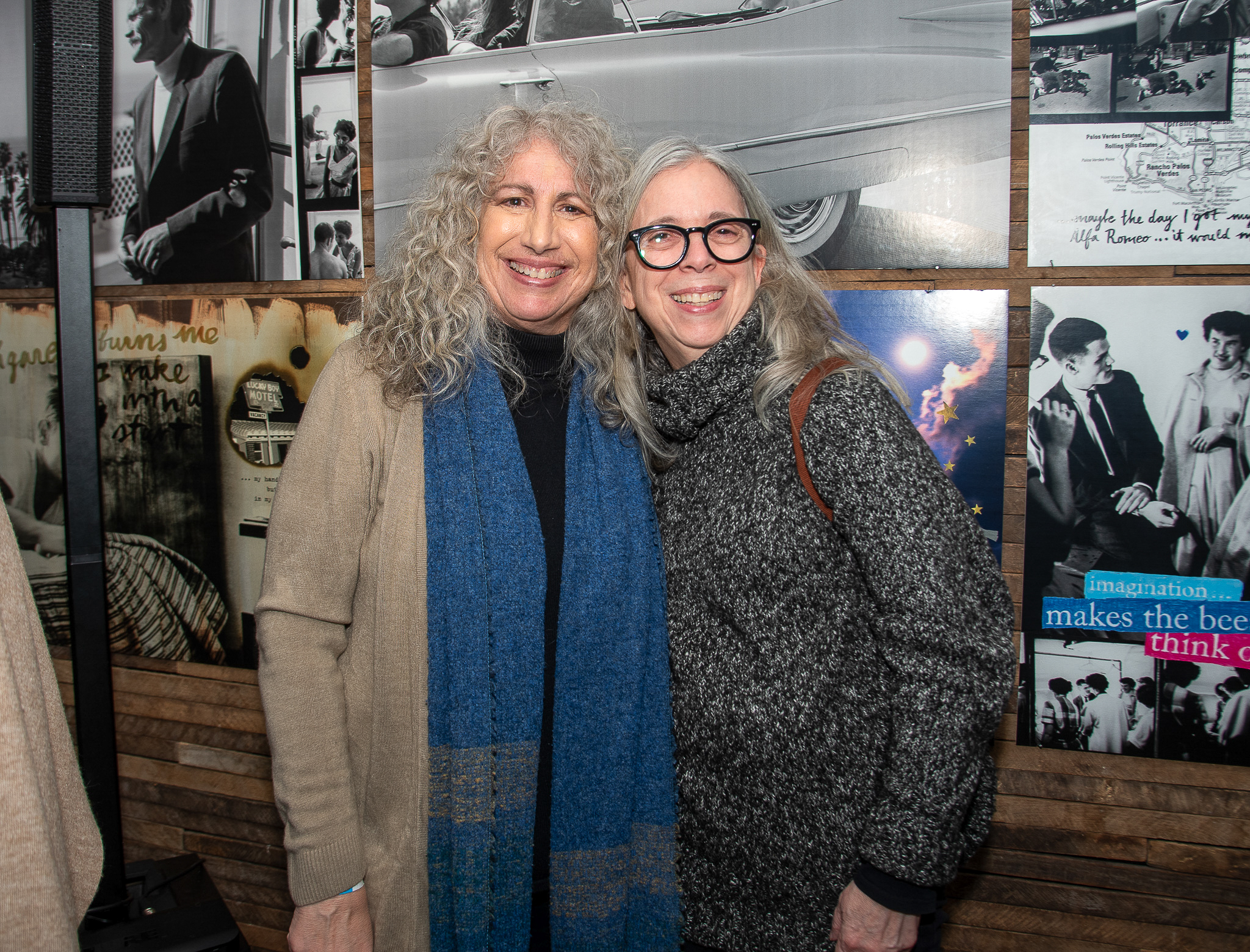 Catherine Dickinson and Yvette Salsedo