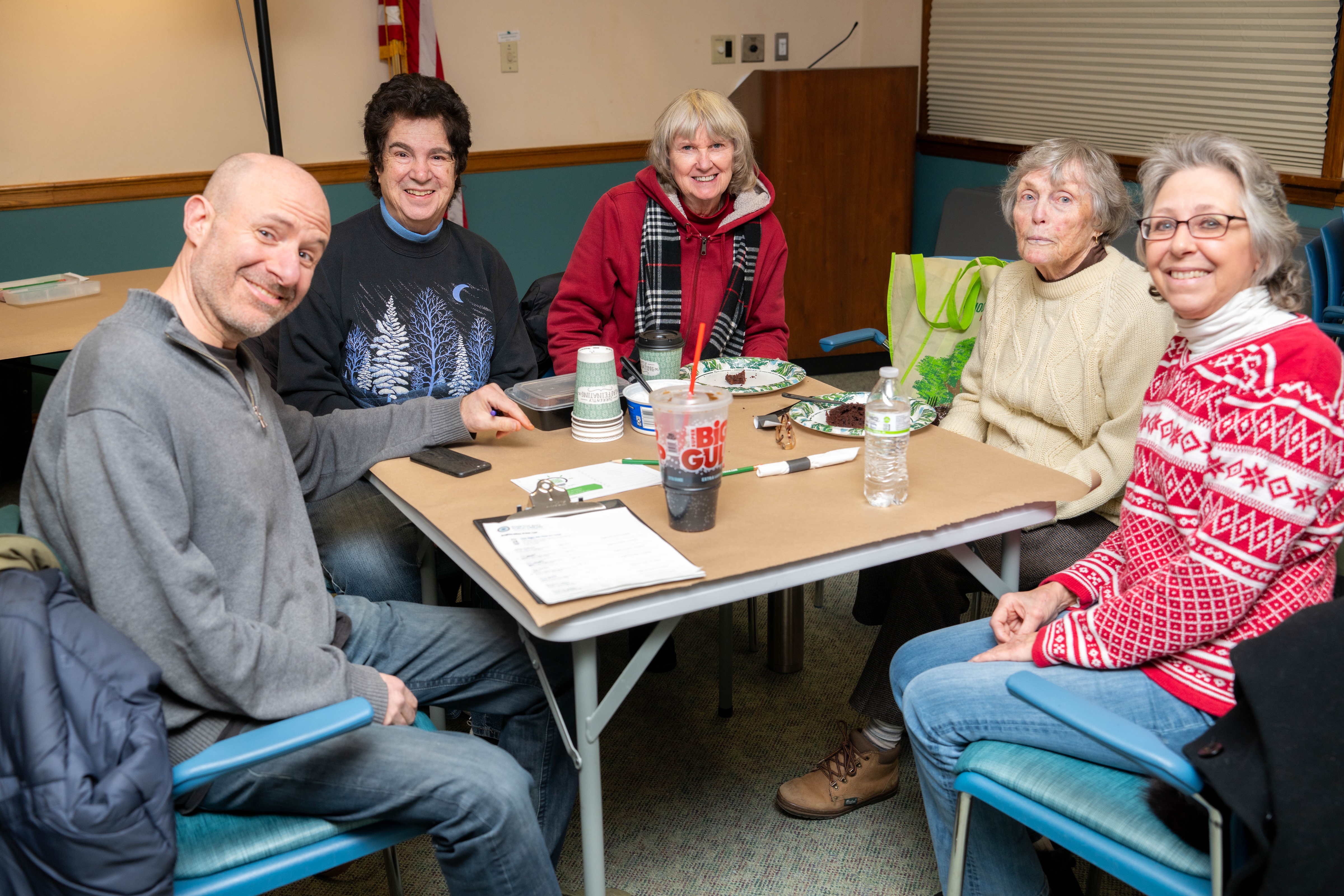 Dave Schlesinger, Connie Prevete, Beth Salvator, Pat Williams, Eileen Lysogorski