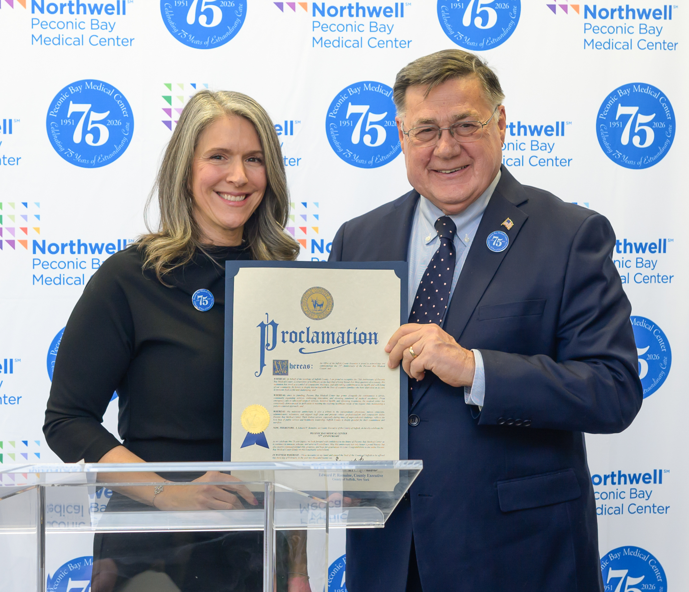 Peconic Bay Medical Center Marks 75 Years