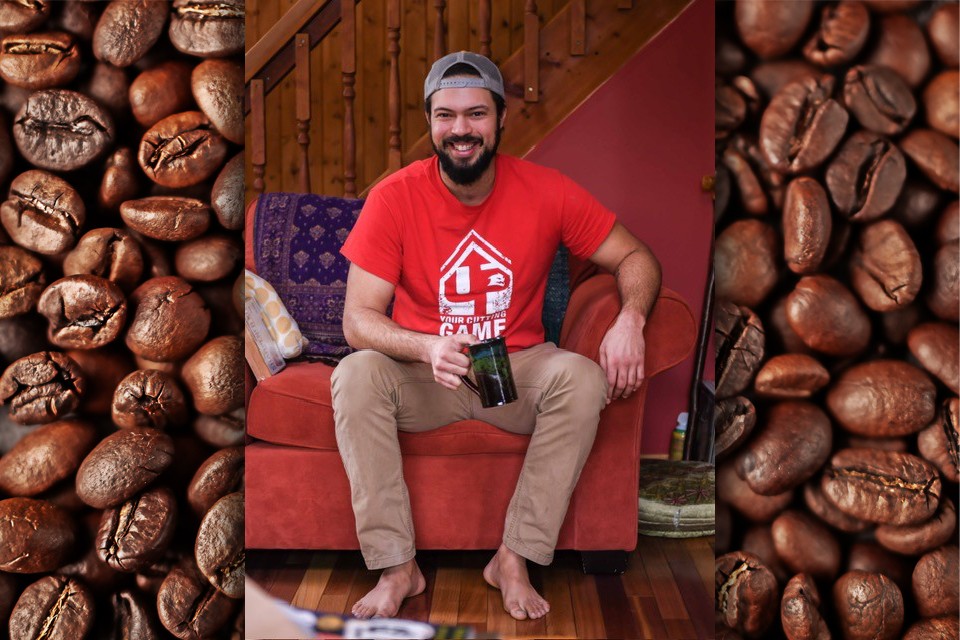 Austin Roe, co-owner and head roaster of Eastern Sun Coffee Company