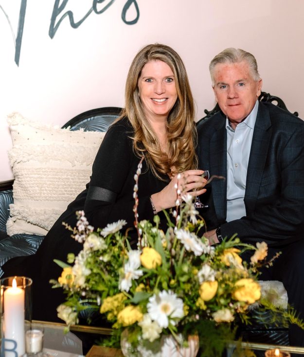 Founder of hamptonBRIDE, Kerry Wilkie and Paul Kolinsky
