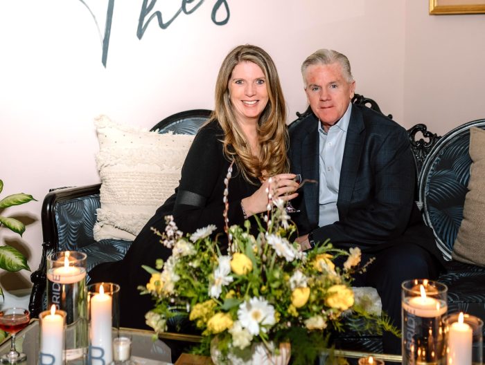 Founder of hamptonBRIDE, Kerry Wilkie and Paul Kolinsky