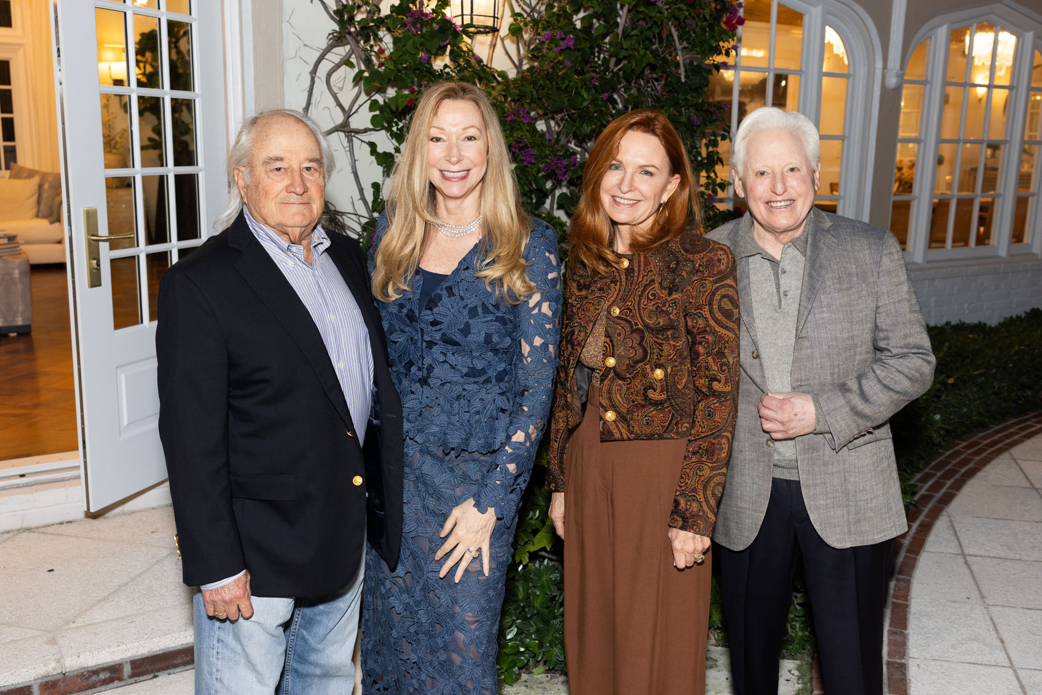 Fred and Lora Drasner, Mary and Irwin Ackerman