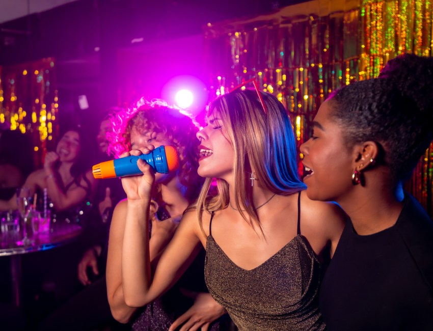 Sing your heart out at Friday night karaoke.