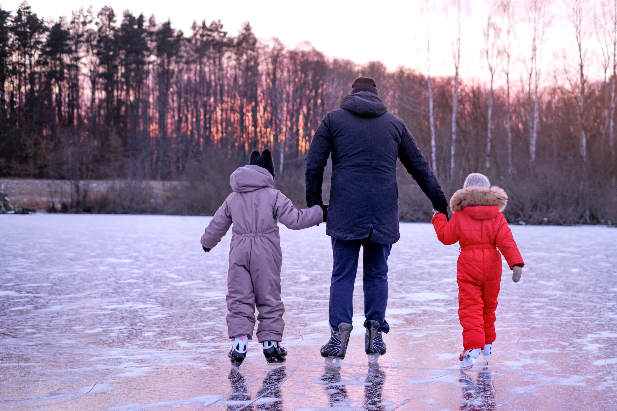 Only a few more weeks before spring activities start ramping up - take your little ones skating while you still can!
