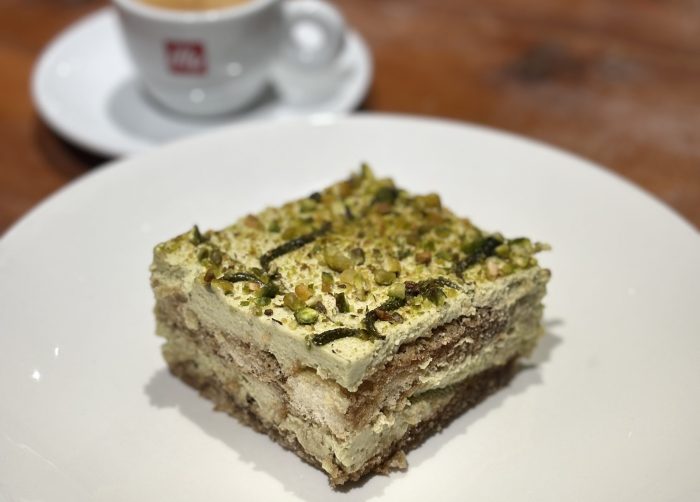 Pistachio Tiramisu.